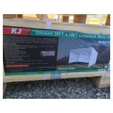 20ft x 12 ft Livestock Metal Shed. Model:K1912
