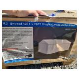 12ft x 19ft Single Garage Metal Shed. Model:K1220
