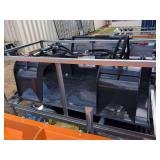 (1) Wolverine Skid Steer Grapple Bucket - GB-11-72W