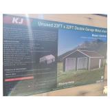23ft x 22ft Metal Shed. MODEL:K2223G
