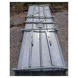KJ - Heavy Duty 10 Ft Long Galvalume Corrugated Steel Panels - 100 PCs. - K0311
