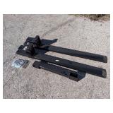 (1) Set Wolverine Adjustable Pallet Fork TF1-66-4000G - 66"