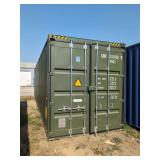 40 Ft Shipping Container - CIMU01292845G1 - Hunter Green
