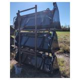 **(1) GIYI Skid Steer 4 in 1 Bucket - 72" Working width - KH72