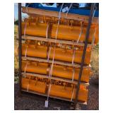 (1) Excavator Attachment Kit 8 Piece - Yellow
