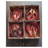 (4) 12 Foot - Jumper Cables