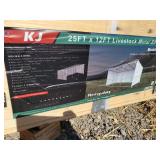 25ft x 12ft Livestock Metal Shed. Model:K2512