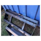 (1) Wolverine Skid Steer Pallet Fork Frame  - PFF2-13-45W