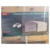 20ft x 30ft Metal Garage Model:K2030