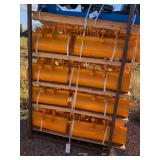 (1) Excavator Attachment Kit 8 Piece - Yellow