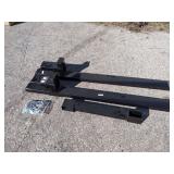 (1) Set Wolverine Adjustable Pallet Fork TF1-66-4000G - 66"