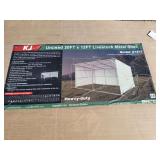 20ft x 12ft Livestock Metal Shed. Model: K1912