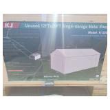 12ft x 20ft Single Garage Metal Shed. Model:K1220