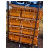 (1) Excavator Attachment Kit 8 Piece - Yellow