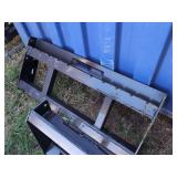 (1) Wolverine Skid Steer Pallet Fork Frame  - PFF2-13-45W