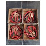 (4) 12 Foot - Jumper Cables