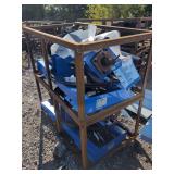 (1) CFG Industry AGT Skid Steer Heavy Duty Auger 3 Bits Set  - SSECAG-Y Blue