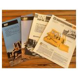 (4) Caterpillar D7 Crawler Sales Literature