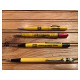 (4) Le Tourneau + P&H Mechanical Pencils