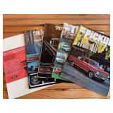 (5) Ford Truck Sales Literature
