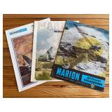 (3) Marion Power Shovel Sales Literature