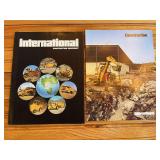 (2) International Construction Equipment Sales Literature