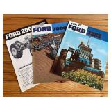 (3) Ford Tractor Sales Literature