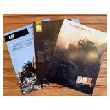 (3) Caterpillar D9 Crawler Sales Literature