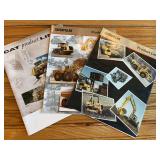 (3) Caterpillar Product Line Sales Literature