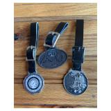 (3) Watch Fobs
