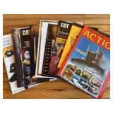 (9) Caterpillar Coloring Books + Merchandise Catalogs