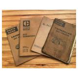 (4) Caterpillar Scraper Manuals