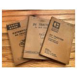 (3) Caterpillar D5 + D6 Crawler Manuals