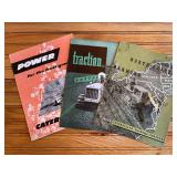 (3) Caterpillar Sales Literature