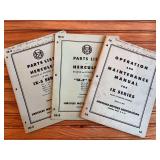 (3) Hercules Engine Manuals