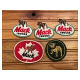 (5) Mack Truck Patches