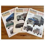 (3) 1963 Ford Truck Sales Literature