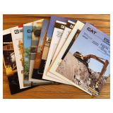 (10) Caterpillar Excavator Sales Literature