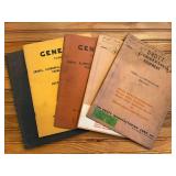 (5) Drott, General Excavator, Sauerman Manuals