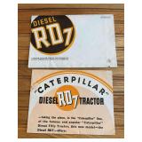 (2) Caterpillar RD7 Crawler Sales Literature