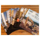 (10) Caterpillar Excavator Sales Literature
