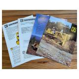(4) Caterpillar D5 Crawler Sales Literature