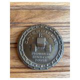 1954 Caterpillar 50 Years On Tracks Medallion