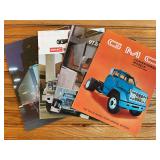 (4) GMC Truck Sales Literature