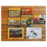 (7) Matchbox Catalog + Puzzle