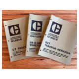 (3) Caterpillar Lubrication Guides