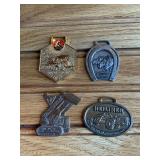 (4) Industrial Watch Fobs