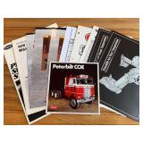 (12) Peterbilt Truck Sales Literature
