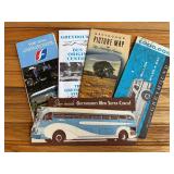 (5) Greyhound Bus Literature