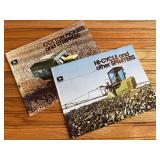 (2) John Deere Cotten Picker + Hy-Cycle Sales Literature